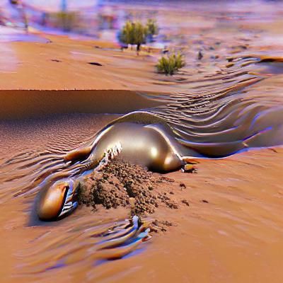 AI Generated Image of Quicksand