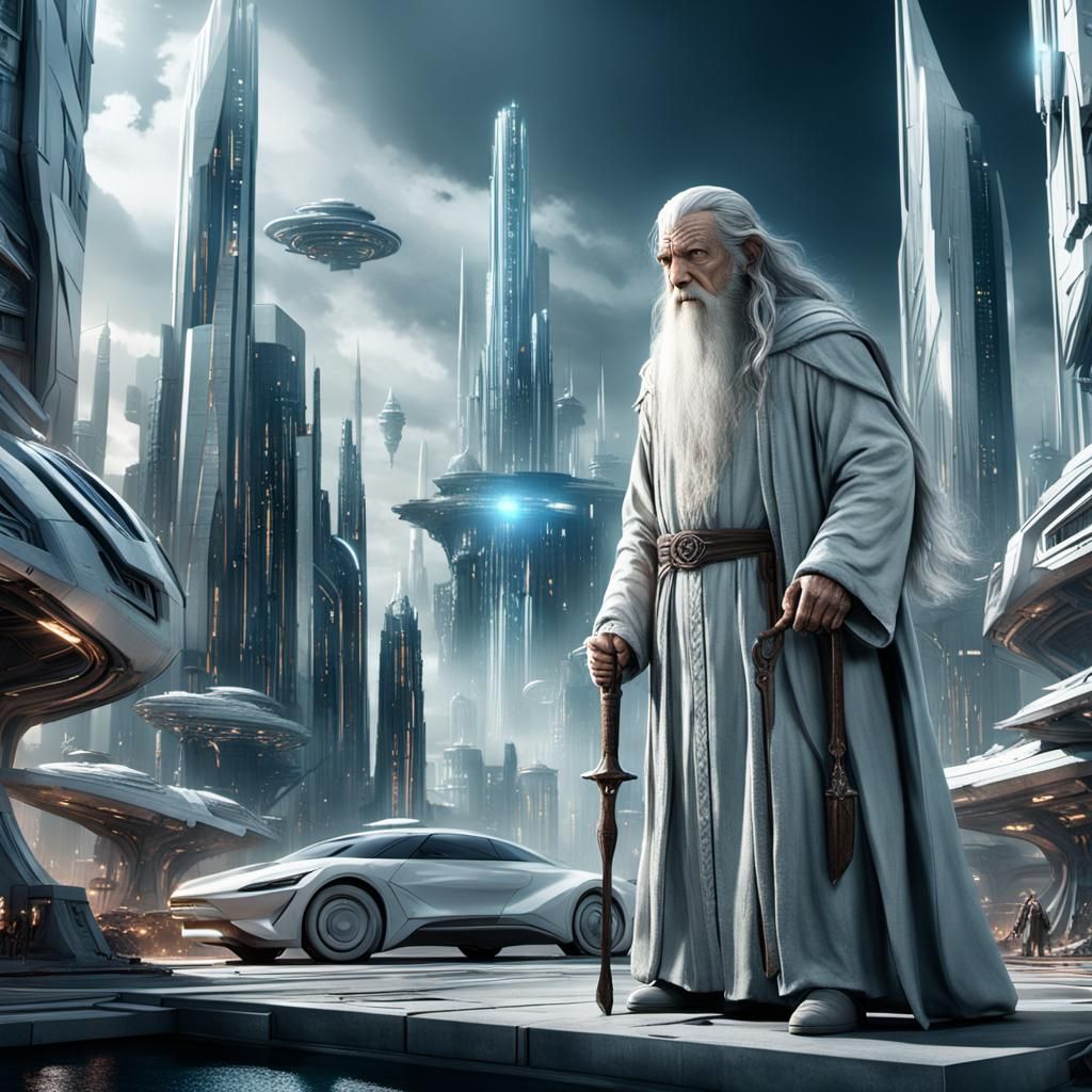 Gandalf the White, the Time traveler