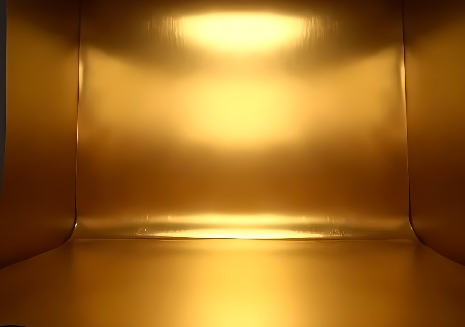 Golden Photo Studio Backdrop for Glamour Photography