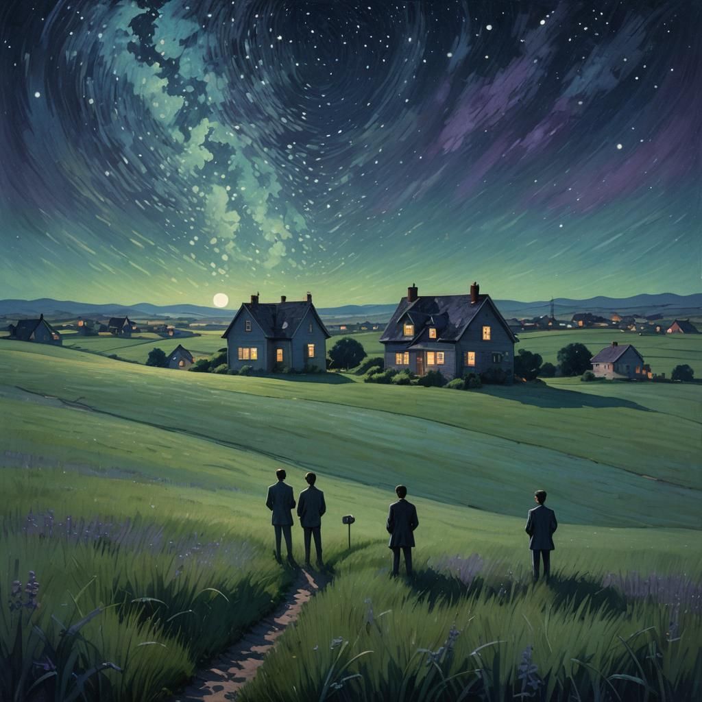 Magical Realism: Men, Houses, and Giant Telephone