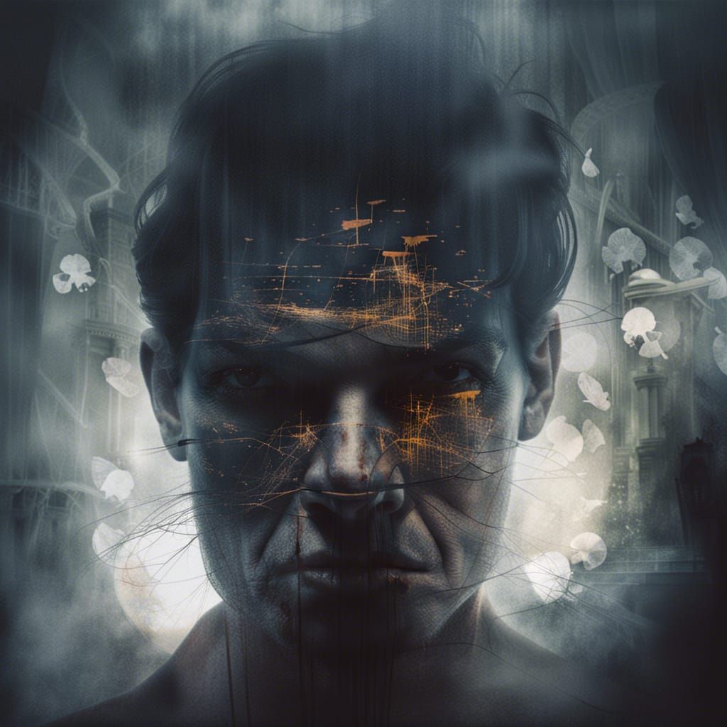 Sinister Double Exposure Artwork