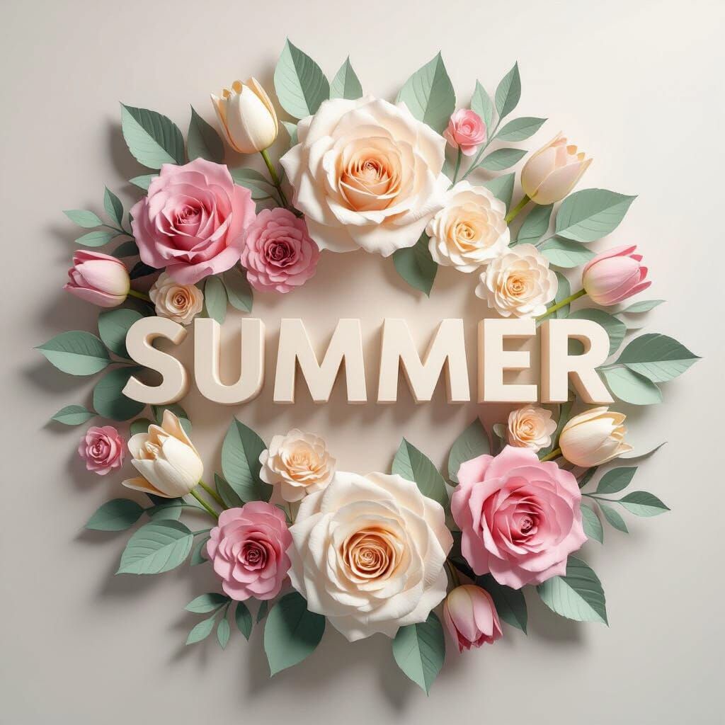 Elegant Pastel Floral Arrangement for Mother's Day