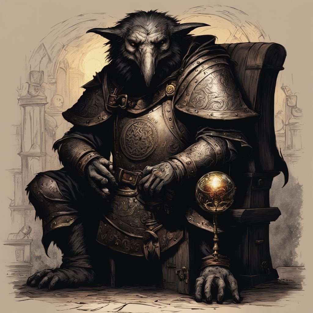 Gothic Steampunk Tavern Scene with Gerald Brom