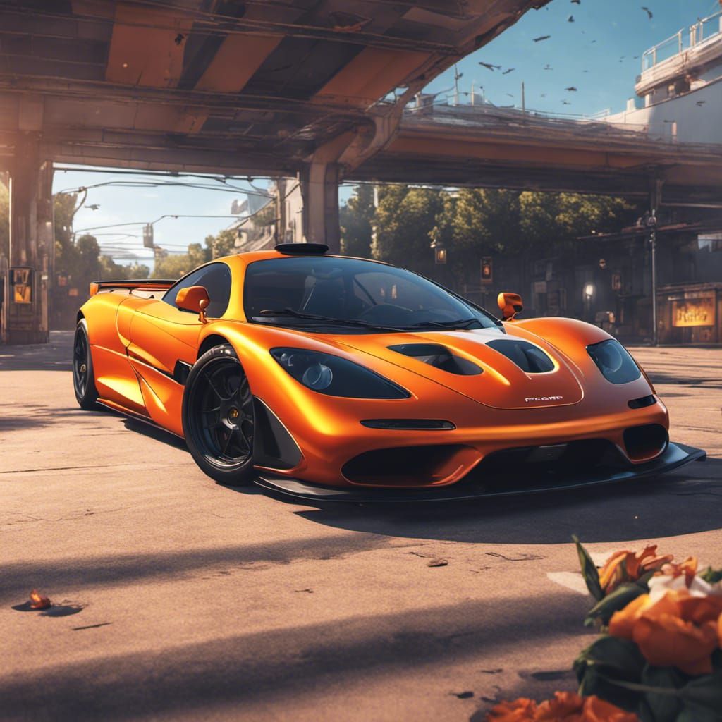 Anime McLaren F1 with Widebody Kit