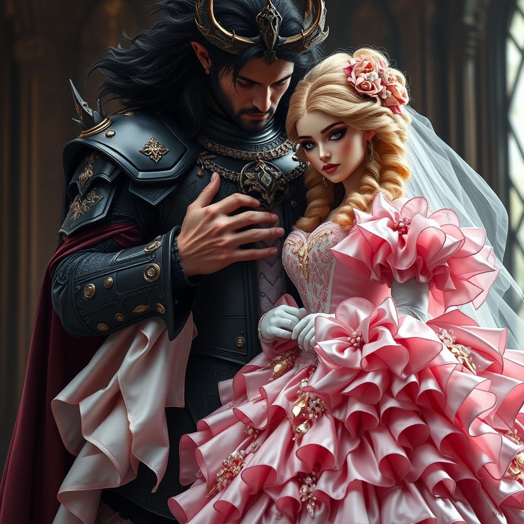 Demon King Dresses Sissy Bride: Regal Fantasy