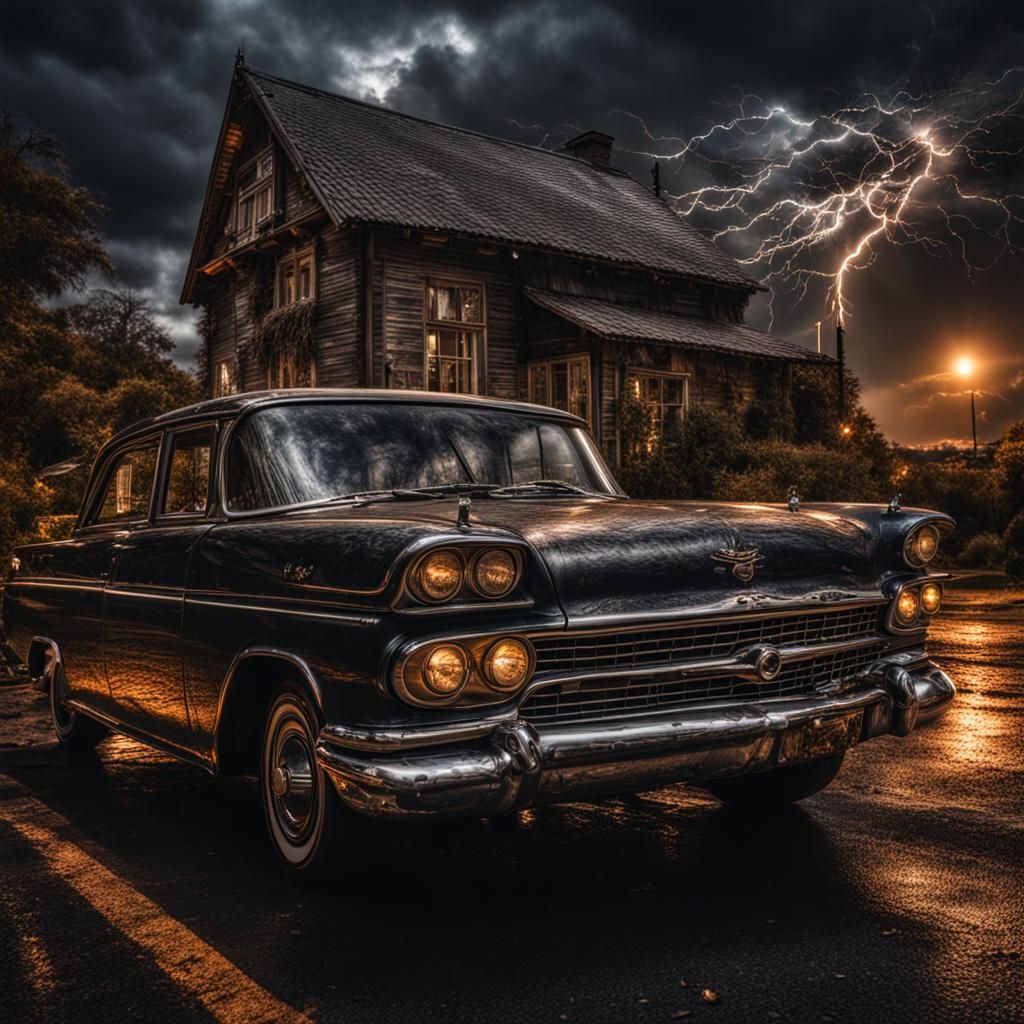 Dramatic Lightning Strikes in Hyperrealistic Detail