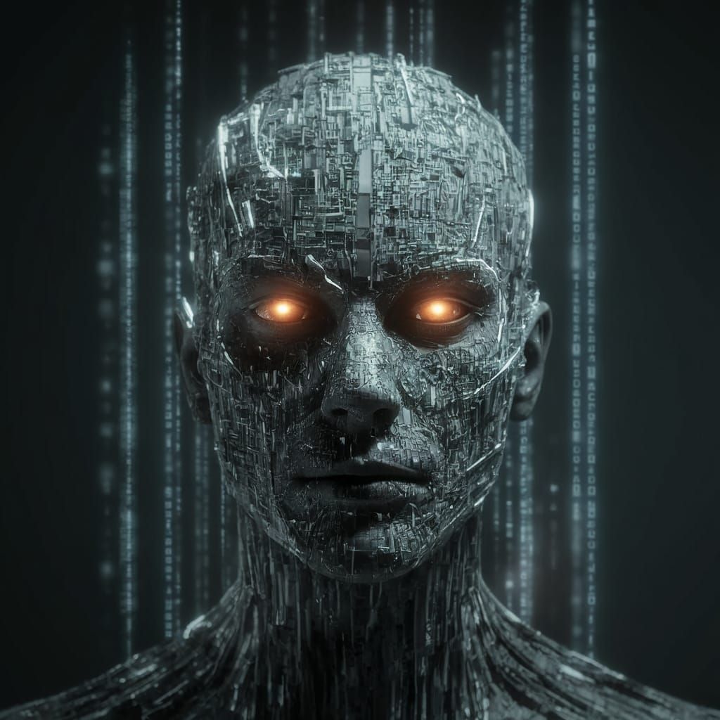 Lyrical Abstraction of Code in a Digital Matrix