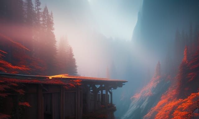 Polish Christmas Film: Countryside Interior in Hyperdetail