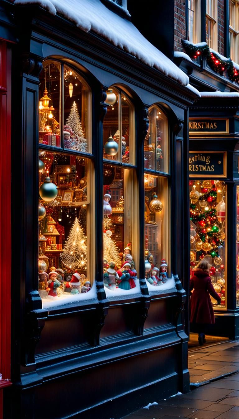 Victorian Toy 🧸 Shop Window Displays