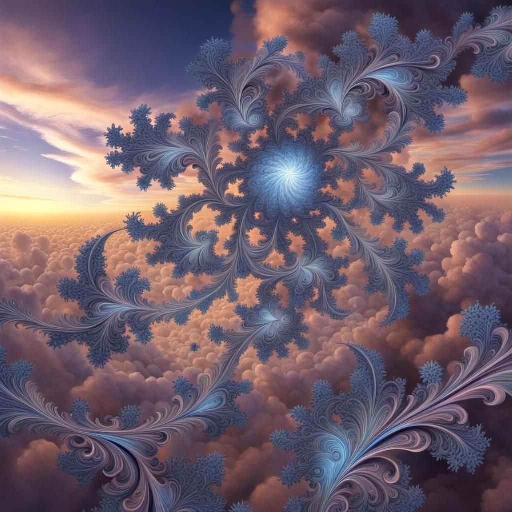 Biometric Imagineer Whispers Dreams into Fractal Skies