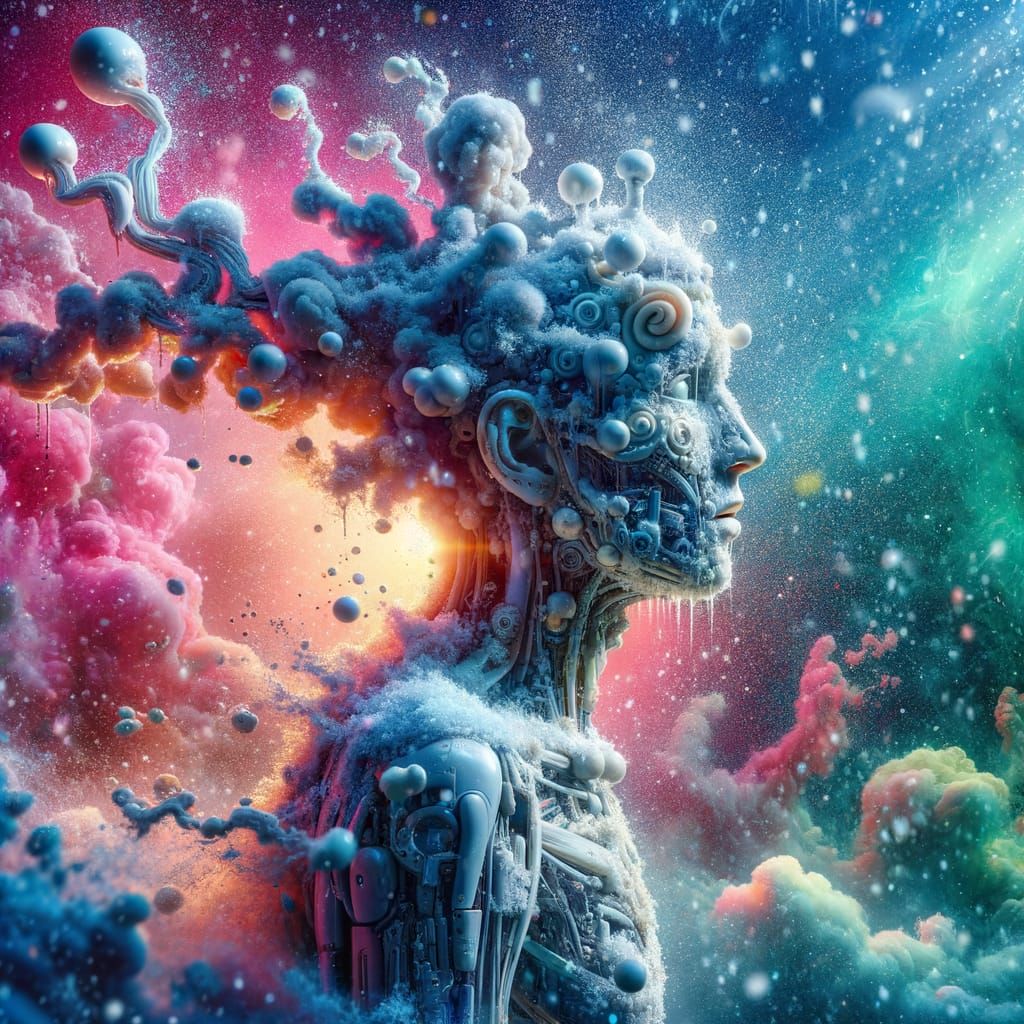 Bizarre Snowstorm of Doll-Like Body Parts