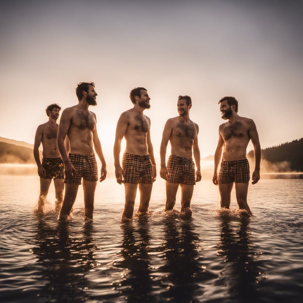 Festive Hot Spring Dance at Twilight