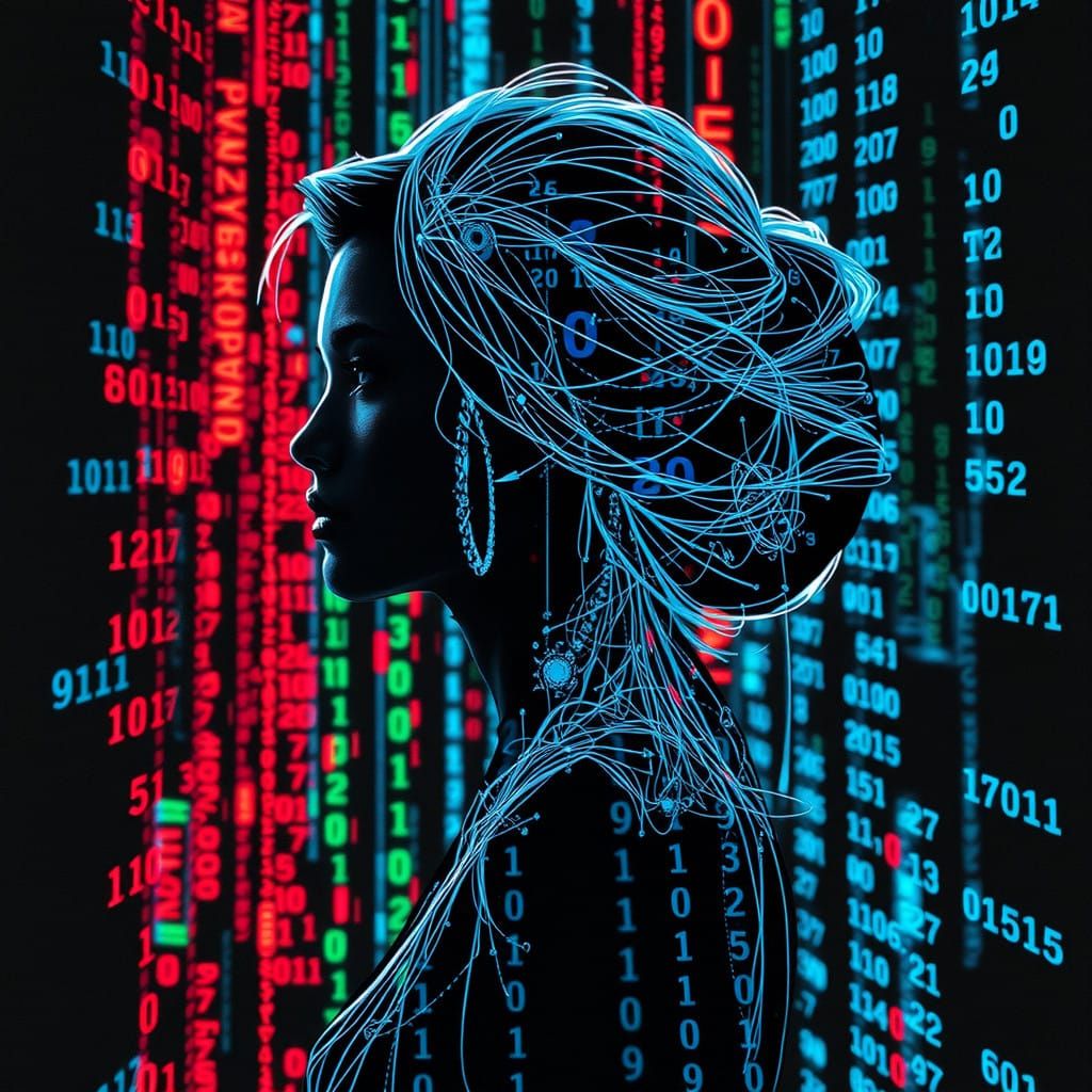 High-Contrast Metropolis at Twilight