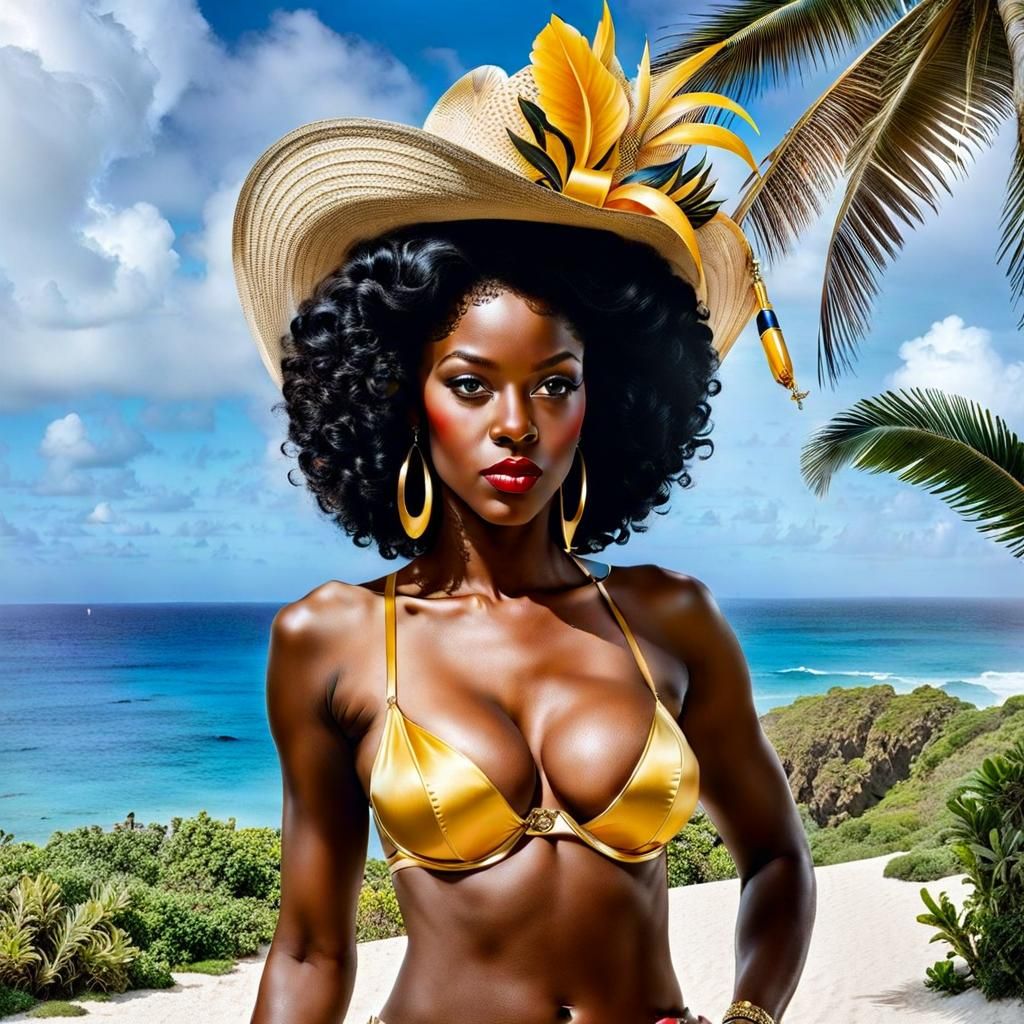 Barbados as a Woman