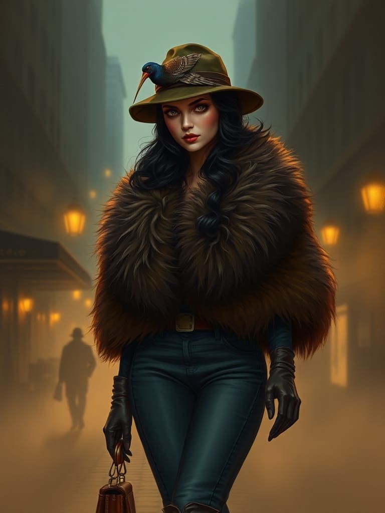 Film Noir Mara Jade in 1920s New York