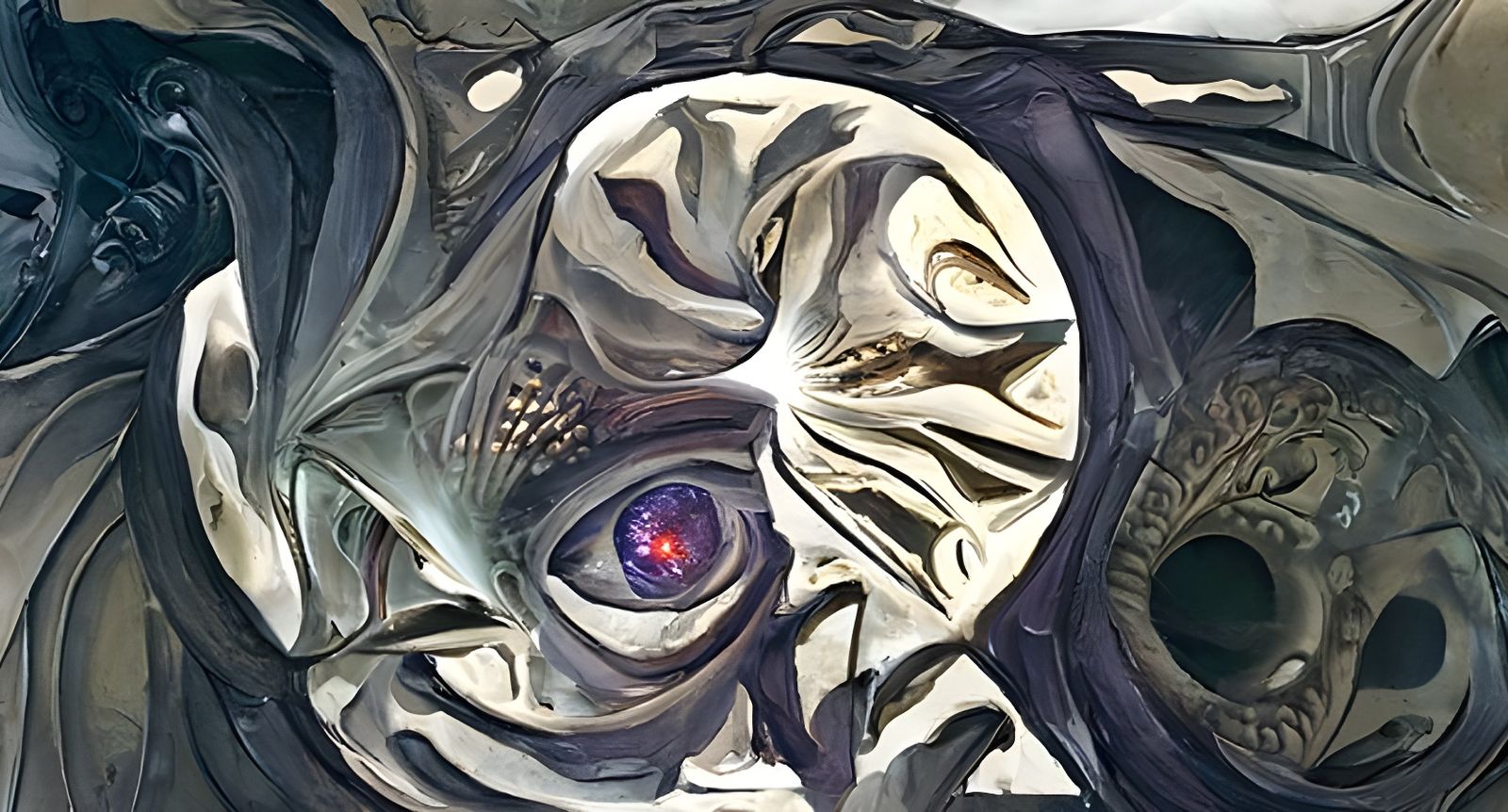 Trogir Renaissance Architecture in Eldritch Cosmic Space