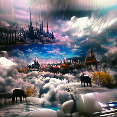 Epic Dreamworld Digital Matte Painting