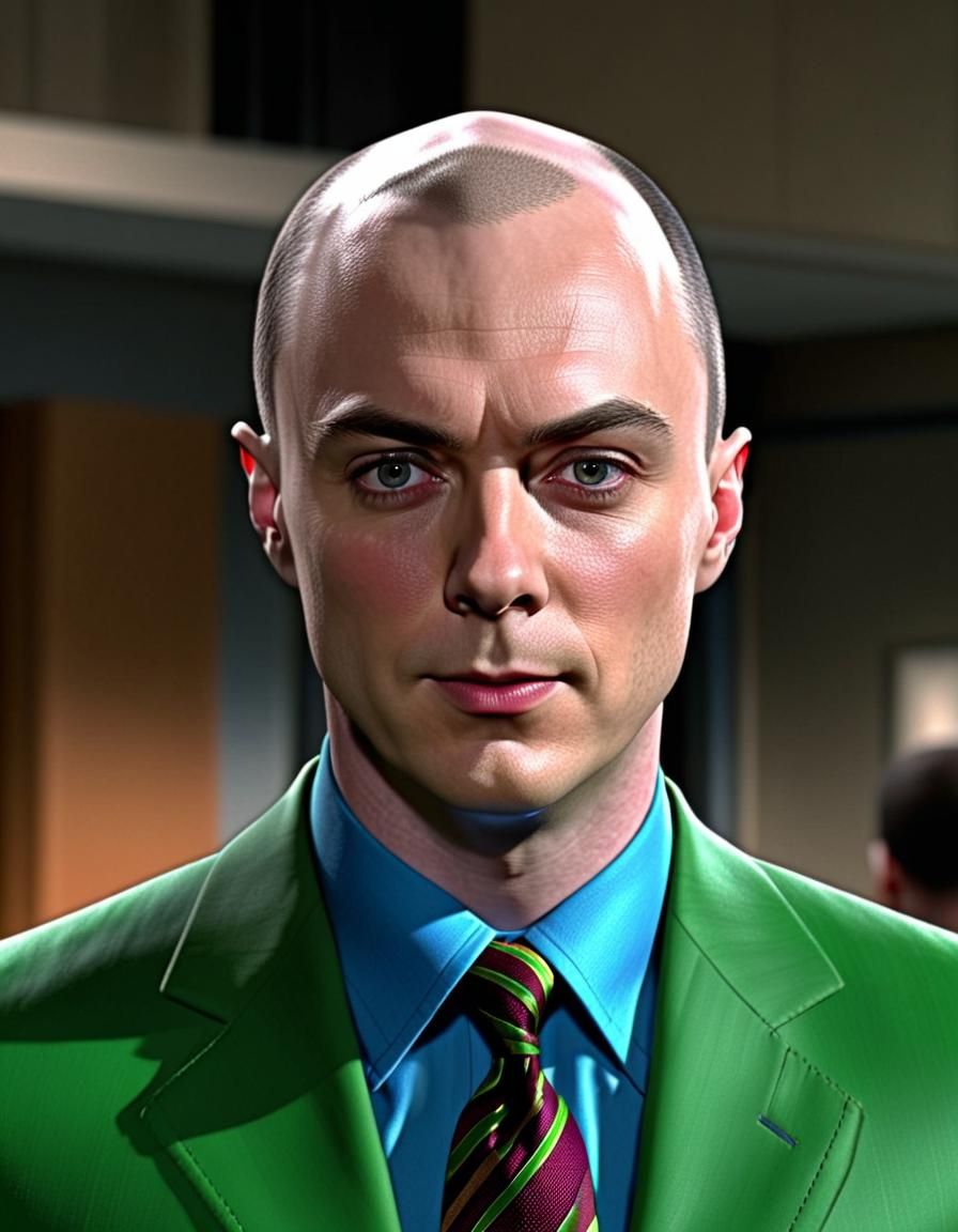 Hyperrealistic Lex Luthor Portrait