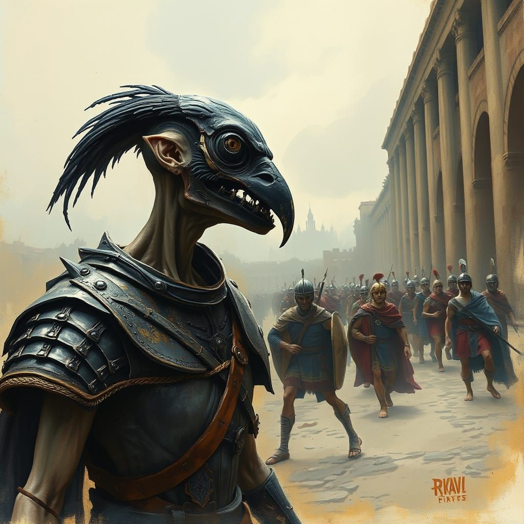 Celtic Raven against Rome II