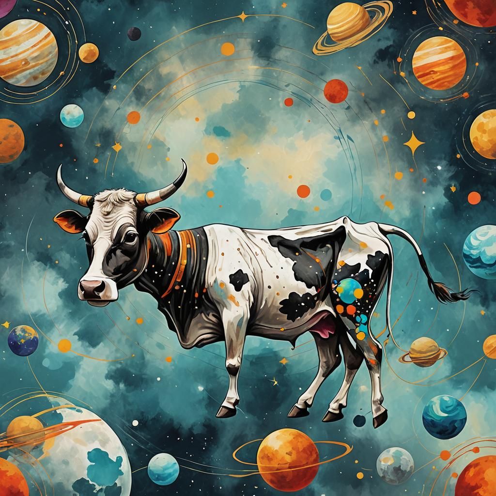 Abstract Planets with Nandi Cow in Space