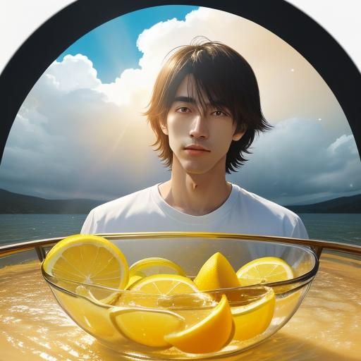 Surreal Double Exposure: Heaven and Hell