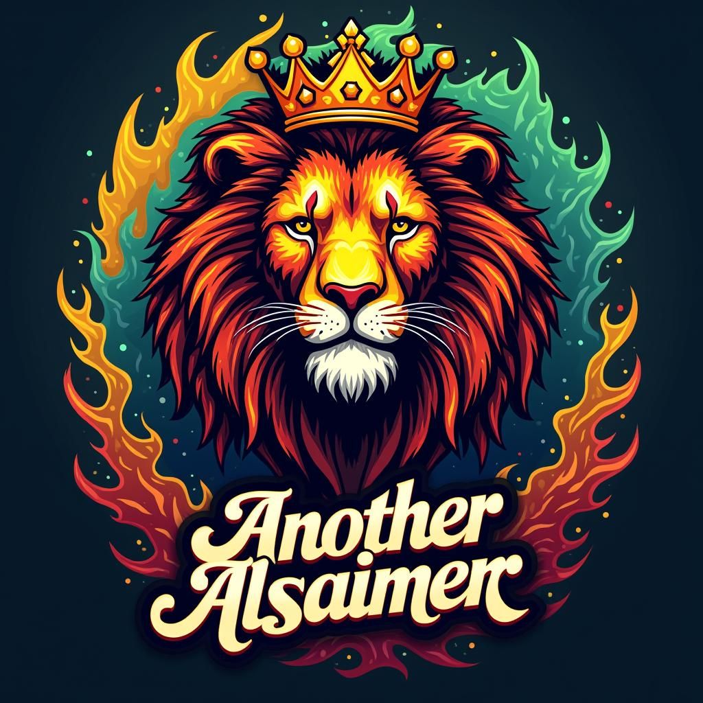 Another Alsaimer Soccer Team Logo with Lion Crest