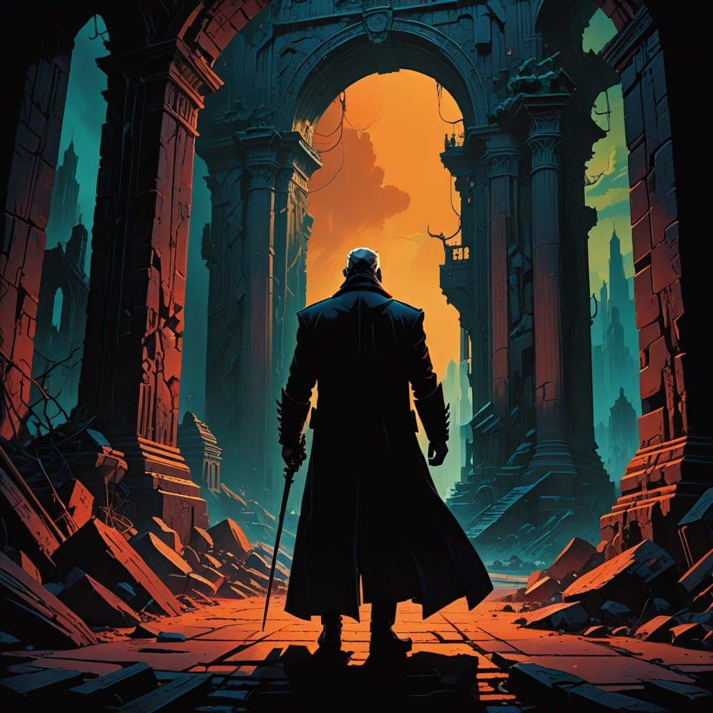 Majestic Dark Lord Unveiled in Epic Cinematic Style