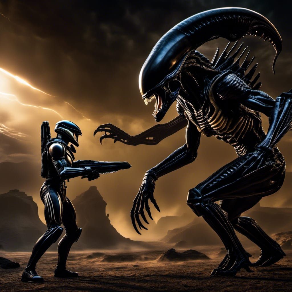 Xenomorph vs Predator: An Iconic Extraterrestrial Encounter