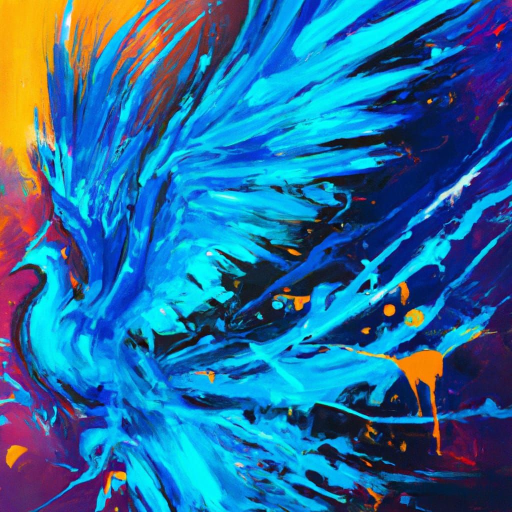 Blue Phoenix Painting the World: Graffiti Art