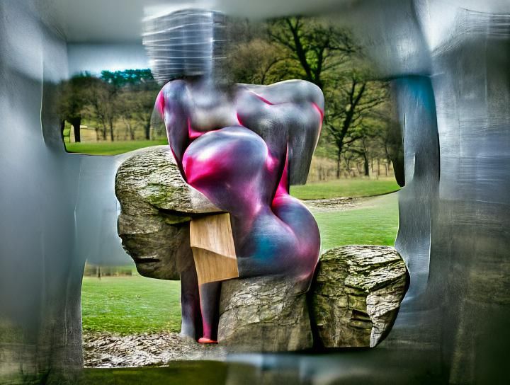 Modern Sculpture at Yorkshire Sculpture Park: A Photo