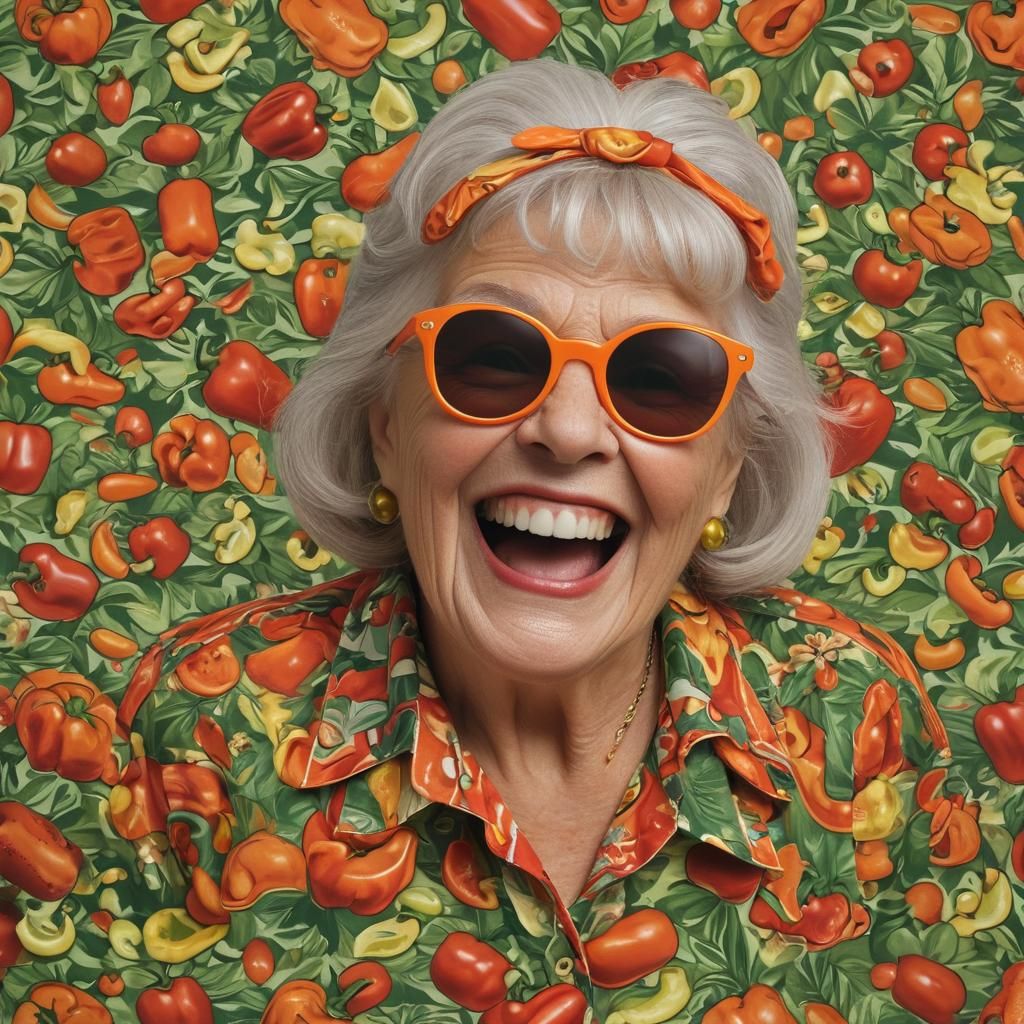 Laughing Granny: Bell Pepper