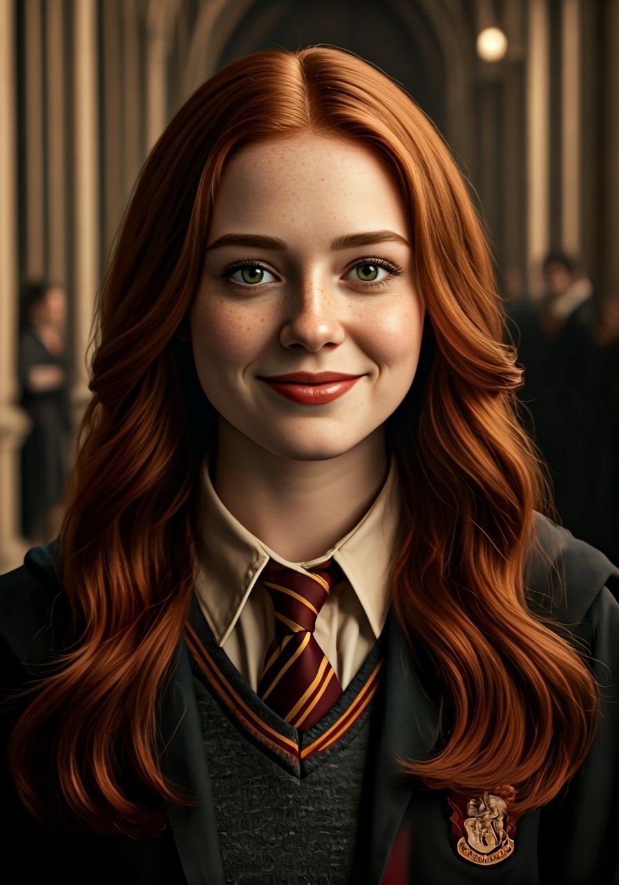 Seventeen Year Old Gryffindor Student in Hogwarts