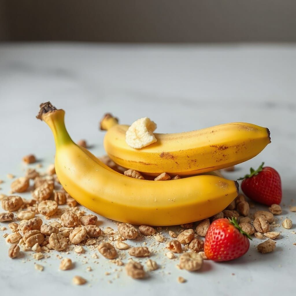 Monkey Inside Banana: A Whimsical Illustration