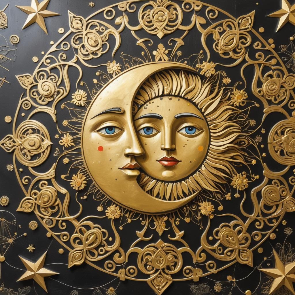 Isometric Folk Art in Contemporary Style