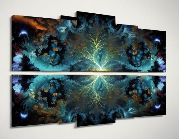 Intricate Fractal Art: The Mandelbrot Set