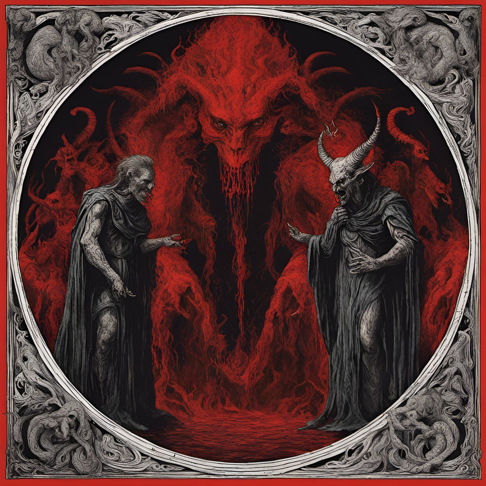 Demons in Hell: Medieval Celtic Black Metal Style