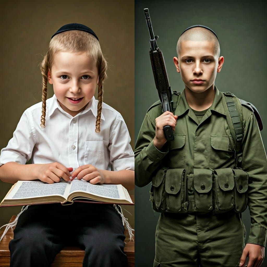 Before and After: Traditional Hasidic Boy Transformed into I...