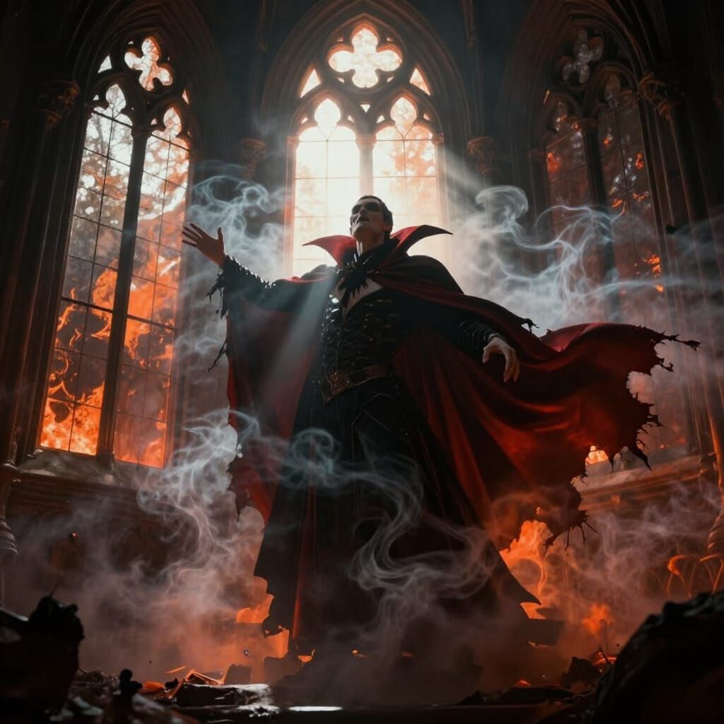 Spectral Dracula Dissolving in Sunlight