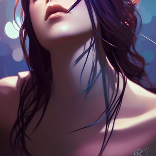 Portrait of Loss in Hyperdetailed Style