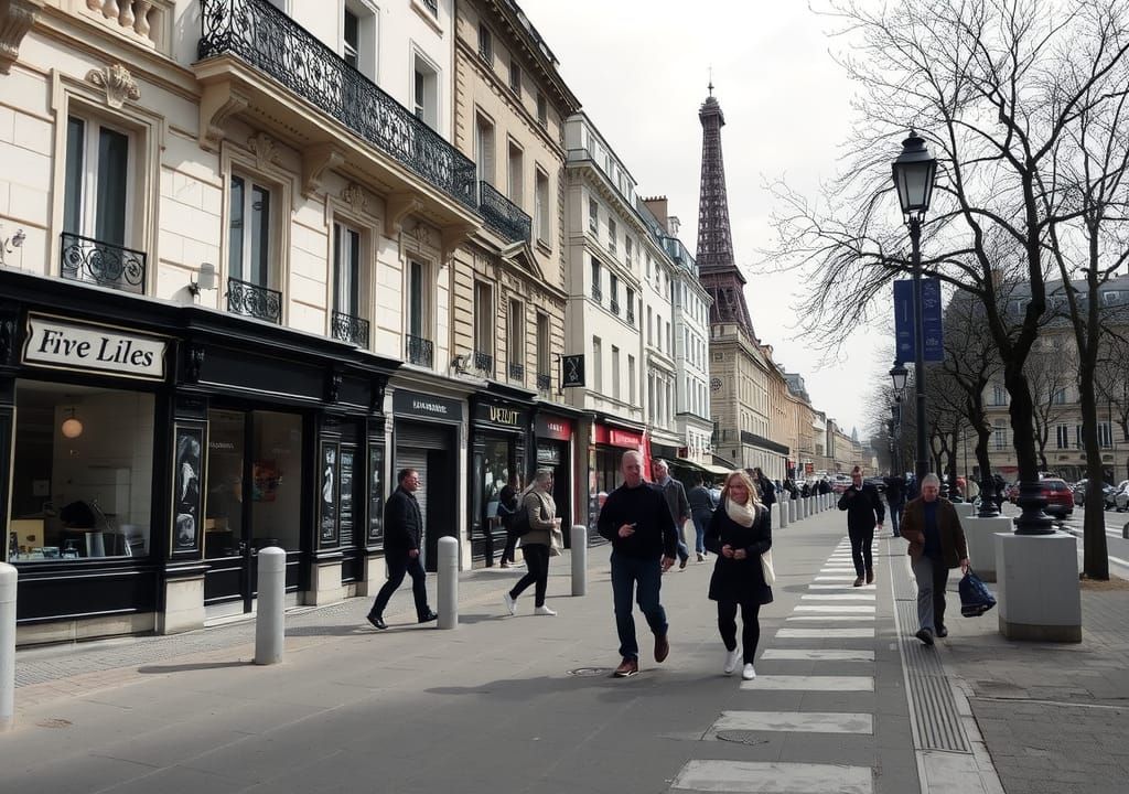 Paris Cityscape Photograph