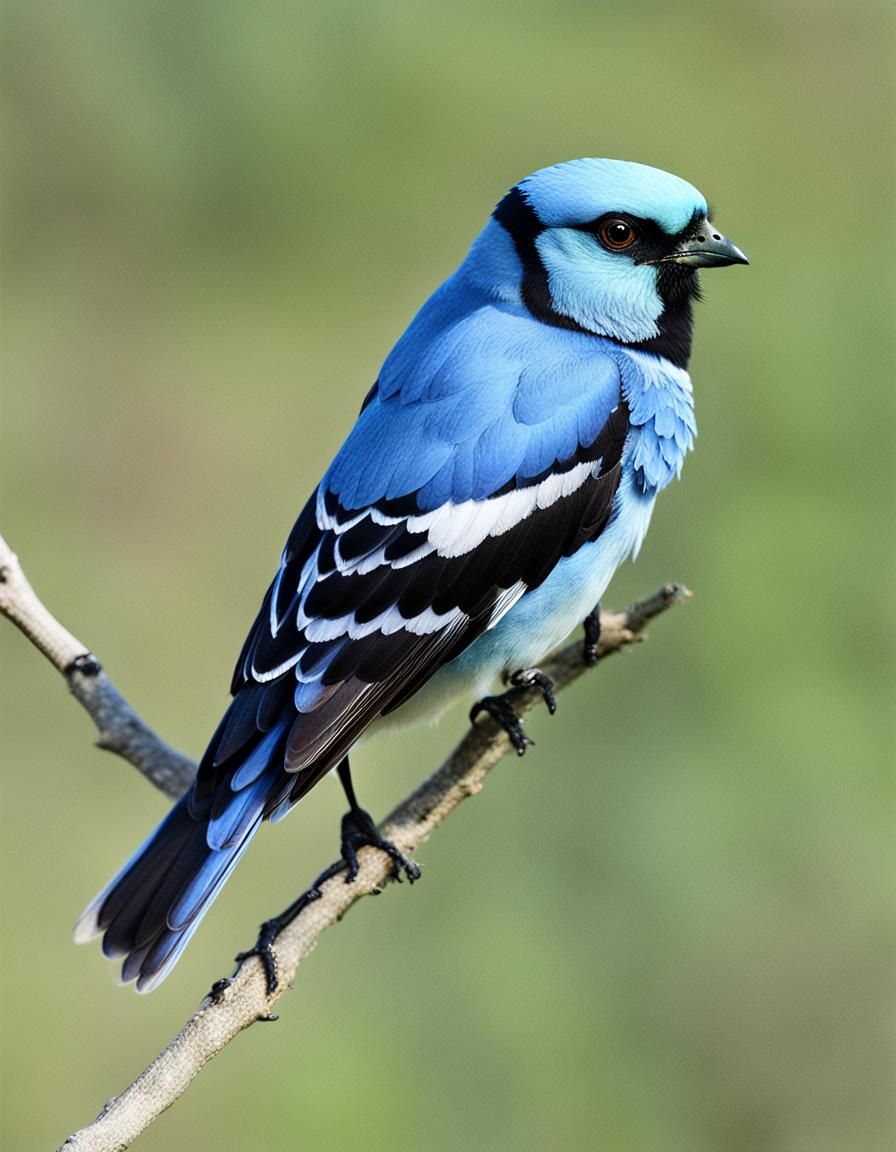 Advanced Futuristic Jet in Flight