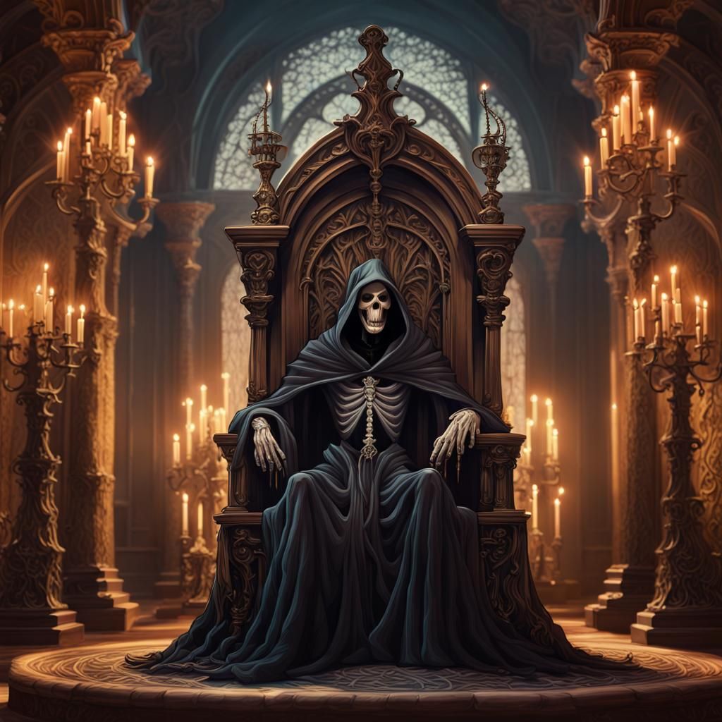 Disney-Inspired Grim Reaper Concept Art