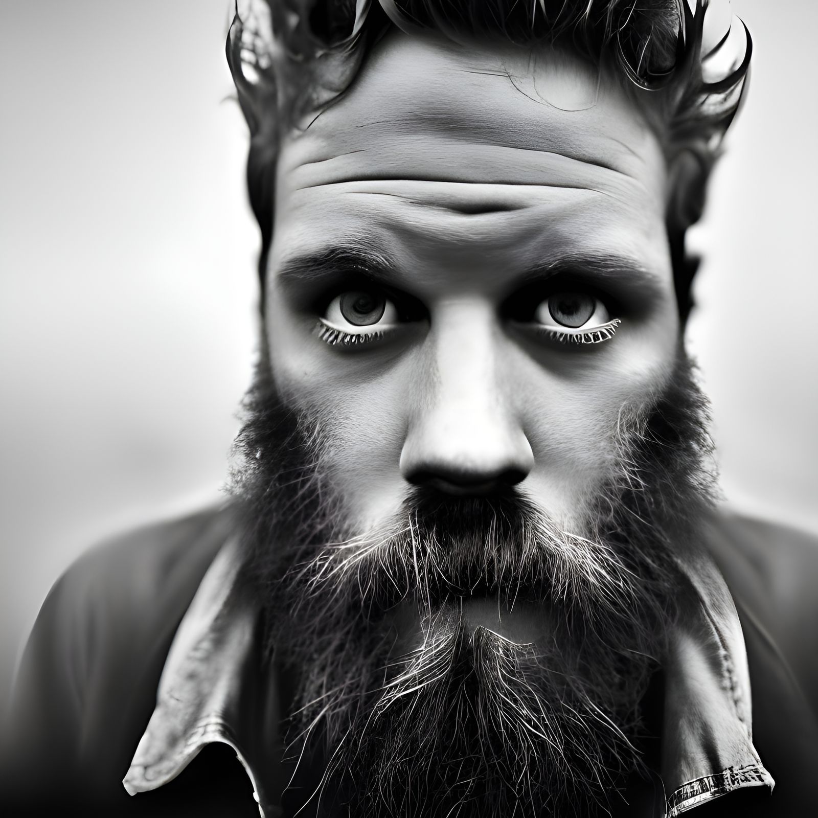 Striking Portrait Captures Raw Emotion and Character