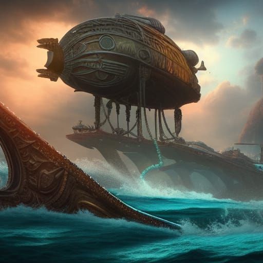 20,000 Leagues Under the Sea: Fantasy Art