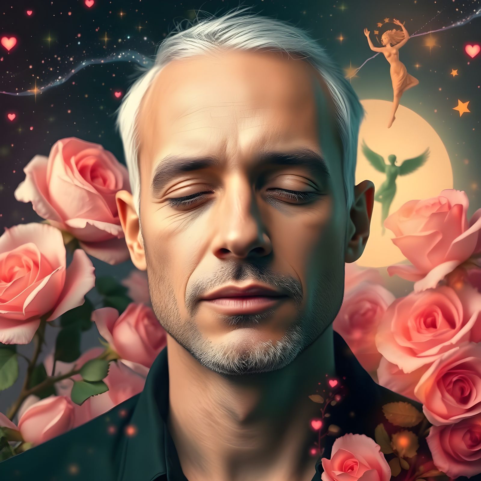 Radiant Venus Portrait: Divine Love and Sacred Masculinity