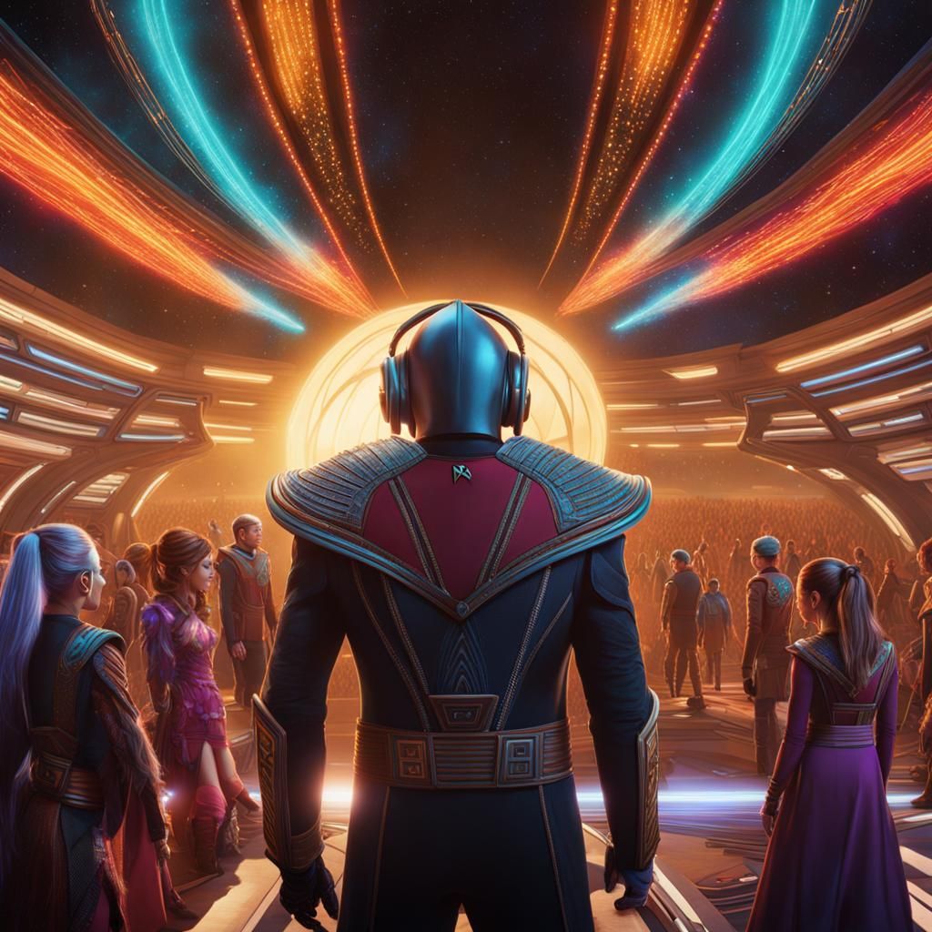 Star Trek Space Hippies at Music Festival