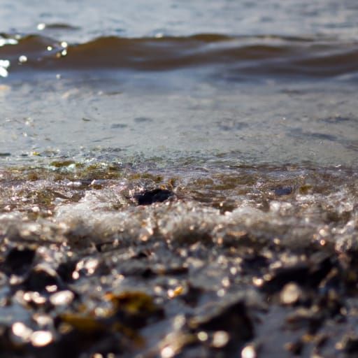 Tidal Pool Close Up in Professional Photography Style