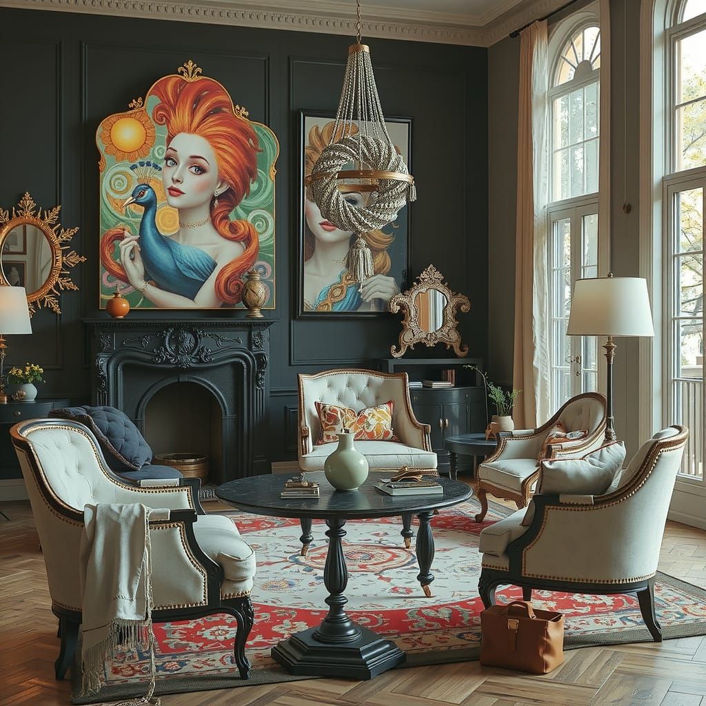 Psychedelic Kaleidoscope in Hyperrealistic 3D