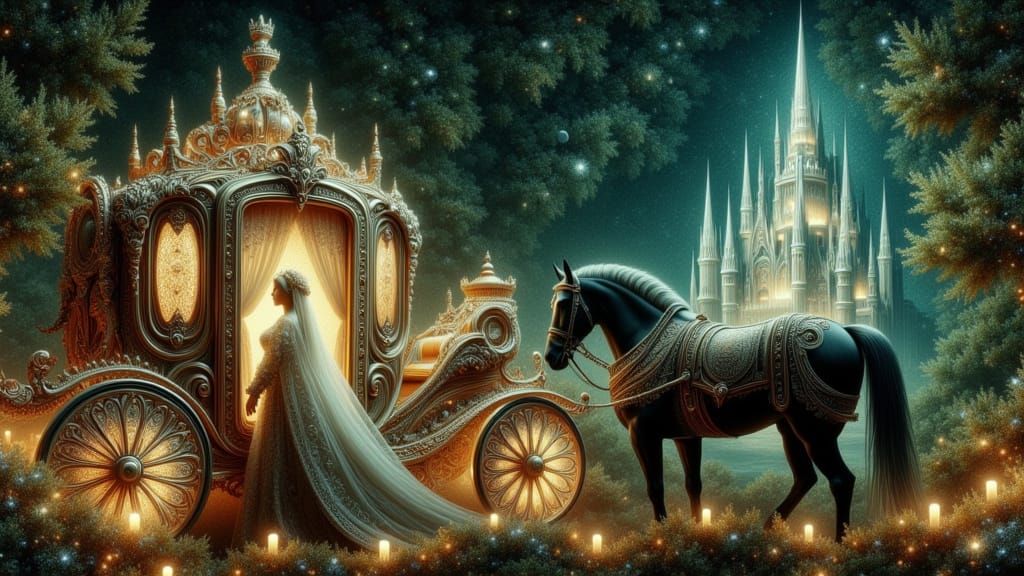 Majestic Carriage Unveils a Luxurious Queen Under Evening Sp...