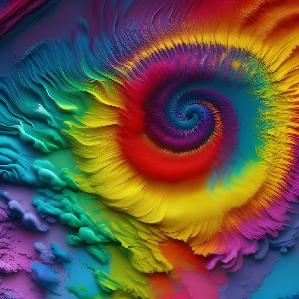 Rainbow Mirage over Toxic Clouds